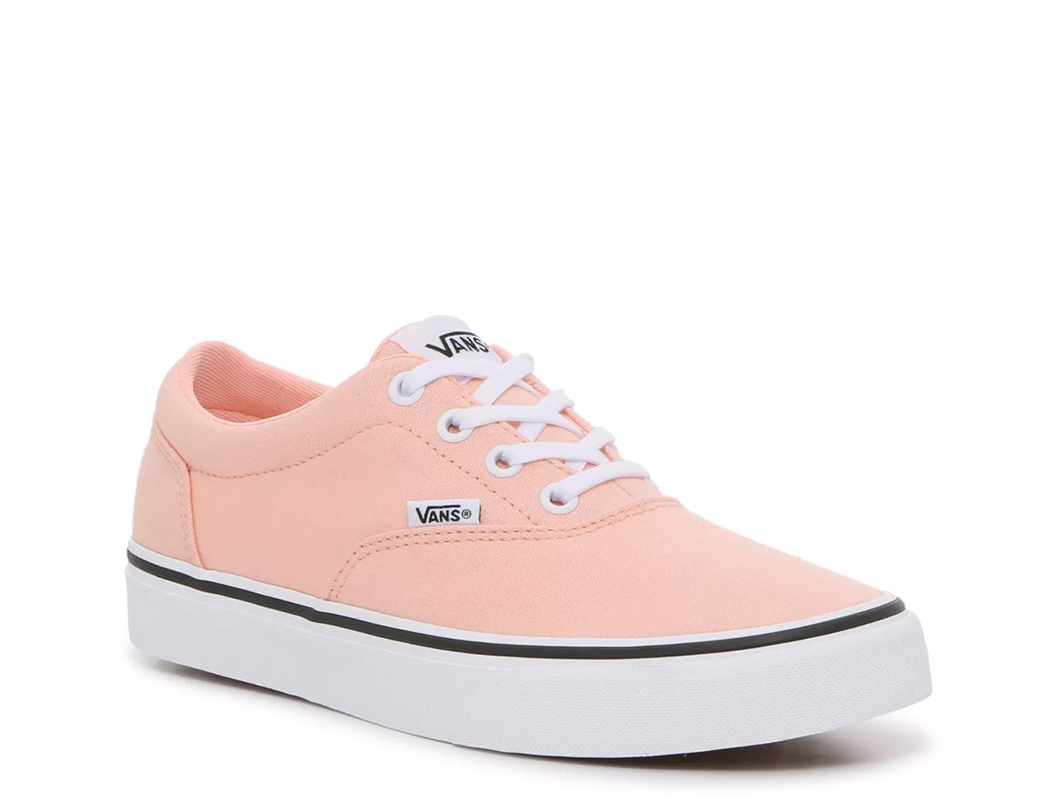 Pink vans dsw on sale