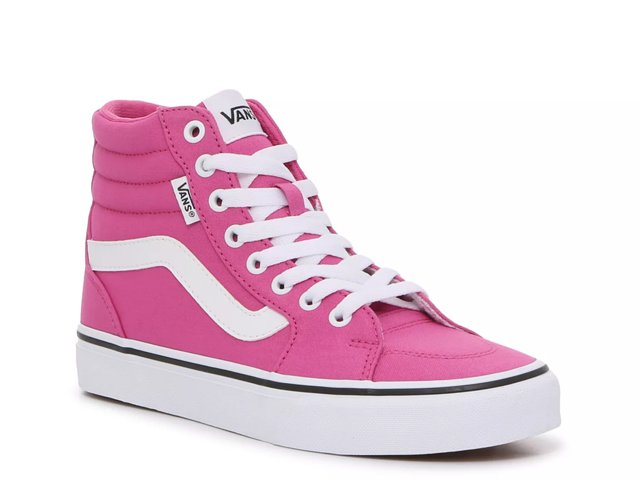 Vans sk8 hi hot pink sales
