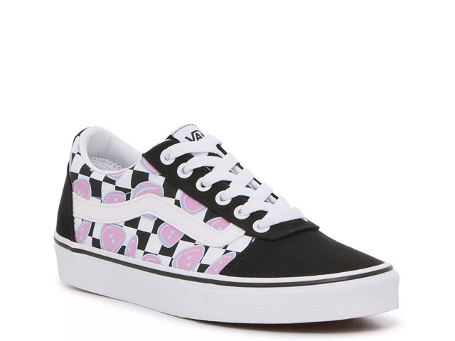 Checkerboard vans dsw hot sale