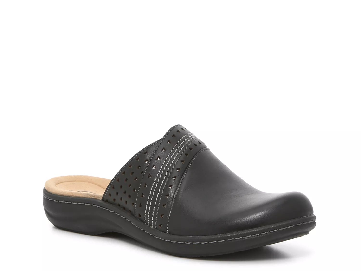 Clarks deals mules clearance