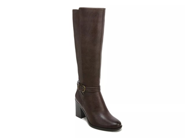Naturalizer riding boots wide sales calf