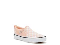 Vans Lace Up Black/White Checkerboard Skate Shoes Sneakers - Kids Youth  Size 13