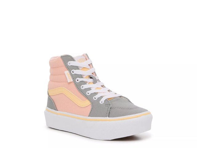 Vans yellow platform on sale