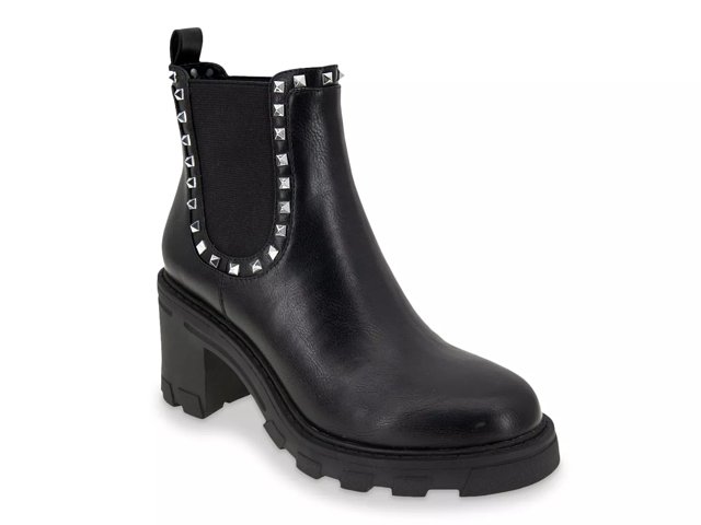 Stud trim chelsea shop boots