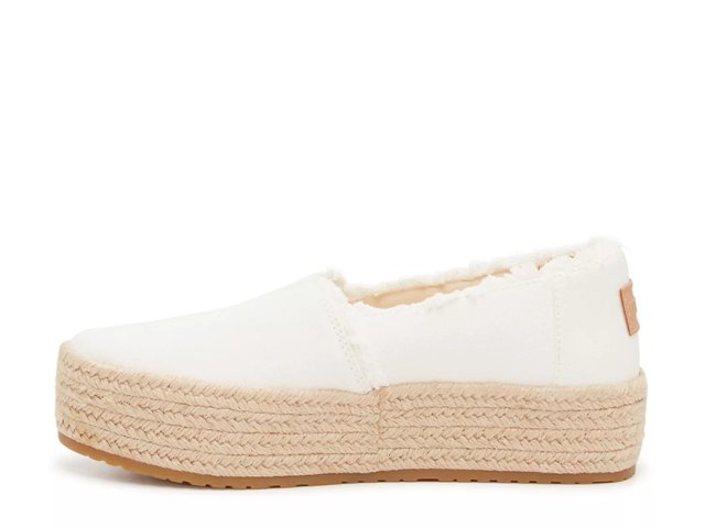 Espadrille platform slip on sales