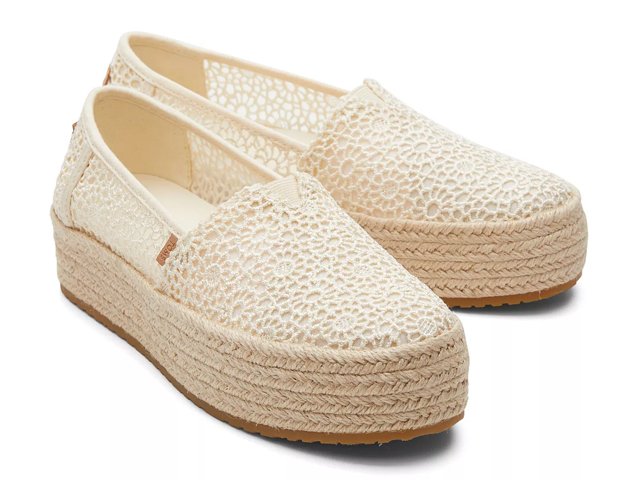 TOMS Valencia Espadrille Slip On Women s Free Shipping DSW
