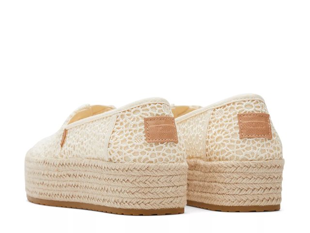 Platform espadrilles slip on best sale