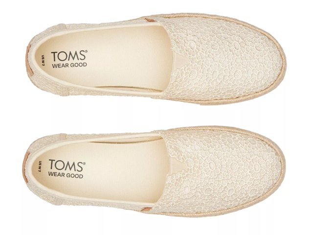 TOMS Valencia Espadrille Slip On Women s Free Shipping DSW