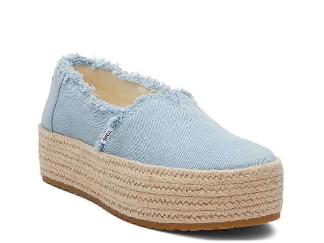 TOMS Valencia Espadrille Slip On Women s