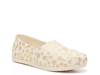 Alpargata Slip-On - Women's Ivory/Gold Metallic Floral Print view