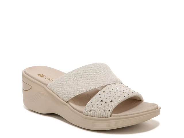 BZees Dynasty Bright Wedge Sandal Free Shipping DSW
