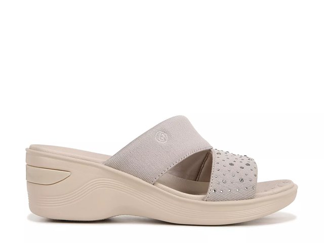 BZees Dynasty Bright Wedge Sandal