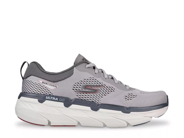 Skechers Skechers GOrun MaxRoad 3 Ultra in Red Gray - Skechers Mens on