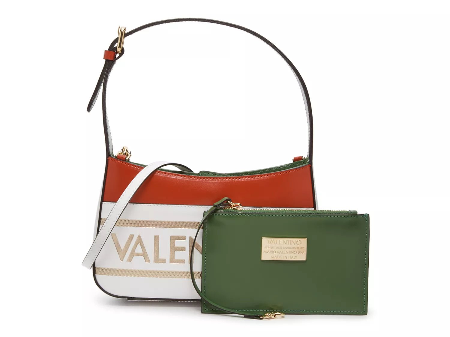 Valentino by Mario Valentino Kai Lavoro Convertible Shoulder Bag Free