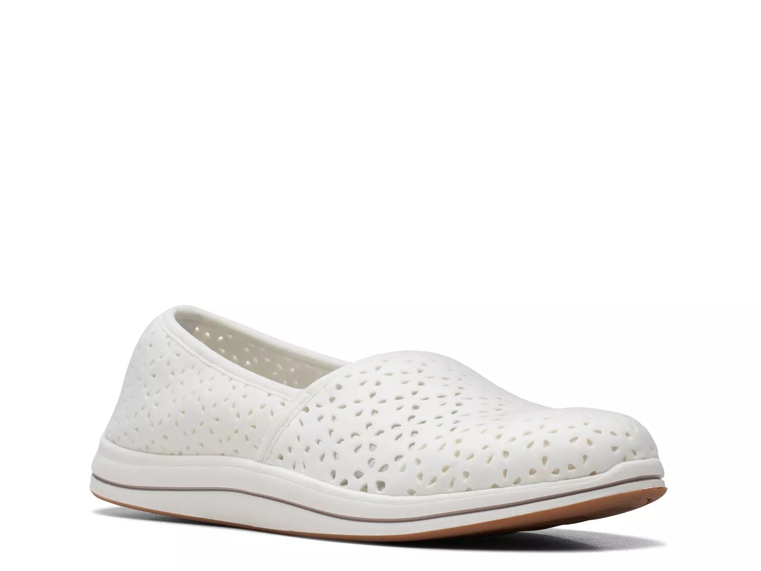 Clarks cloudsteppers clearance white