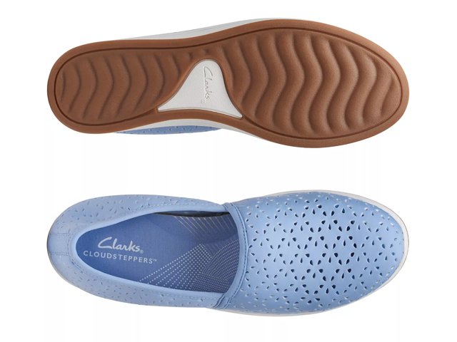 Clarks cloudsteppers blue top