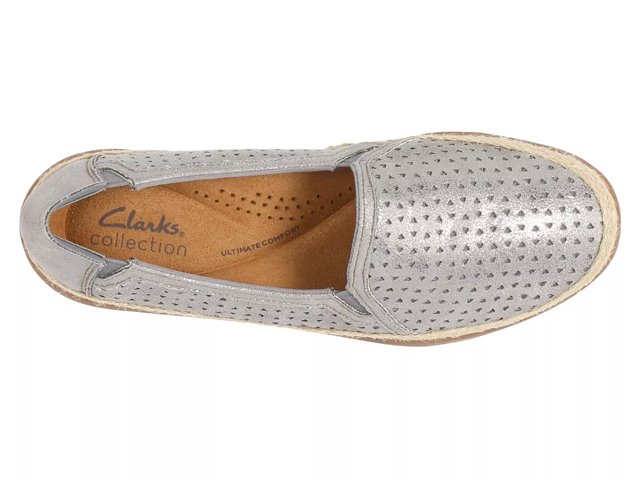 Clarks shop espadrille flats