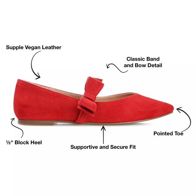 Red flats discount shoes dsw