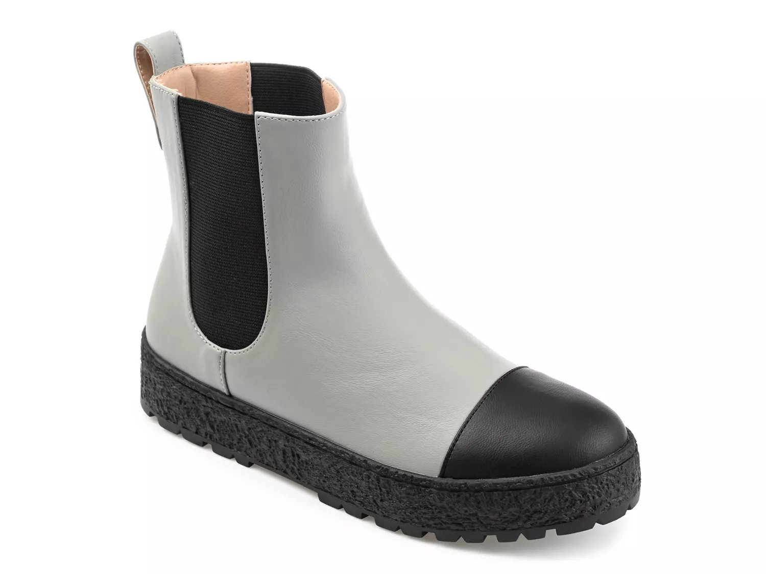 Journee Collection Jenie Chelsea Boot | Women's | Grey | Size 7 | Boots