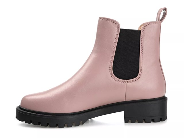 Pink discount chelsea boots