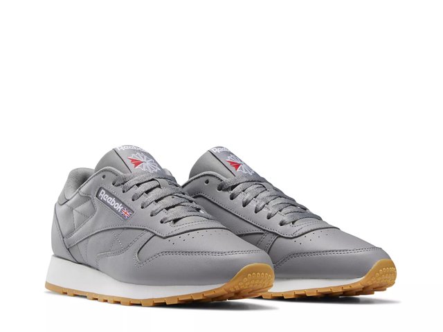 Reebok classic leather running clearance