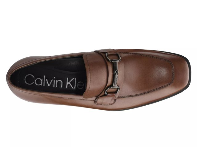 Calvin klein brown loafers outlet