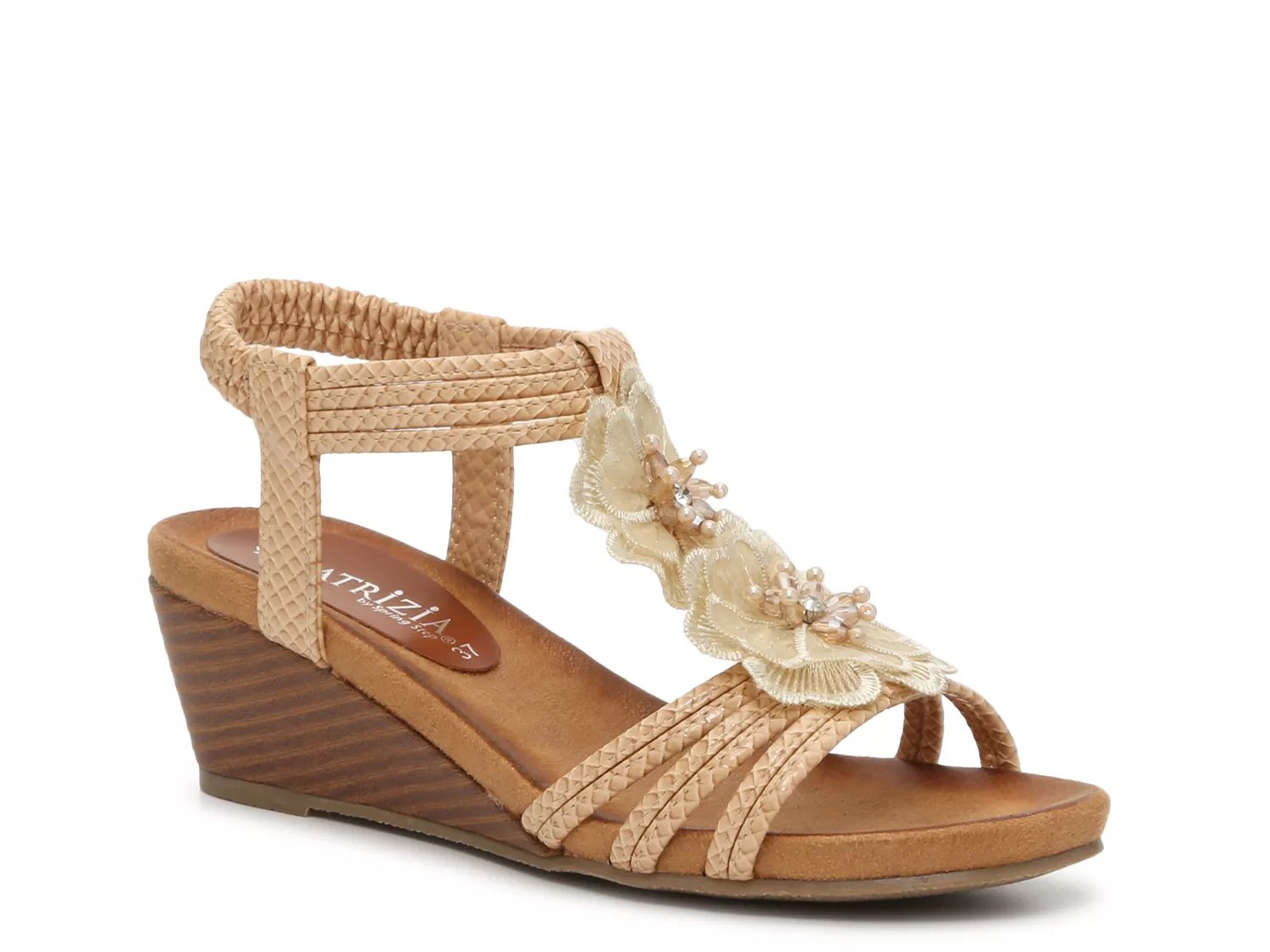 Patrizia by Spring Step Flowering Wedge Sandal Free Shipping DSW