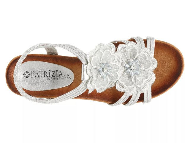 Patrizia by Spring Step Flowering Wedge Sandal Free Shipping DSW