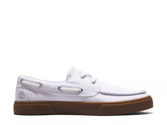 White timberland 2025 boat shoes
