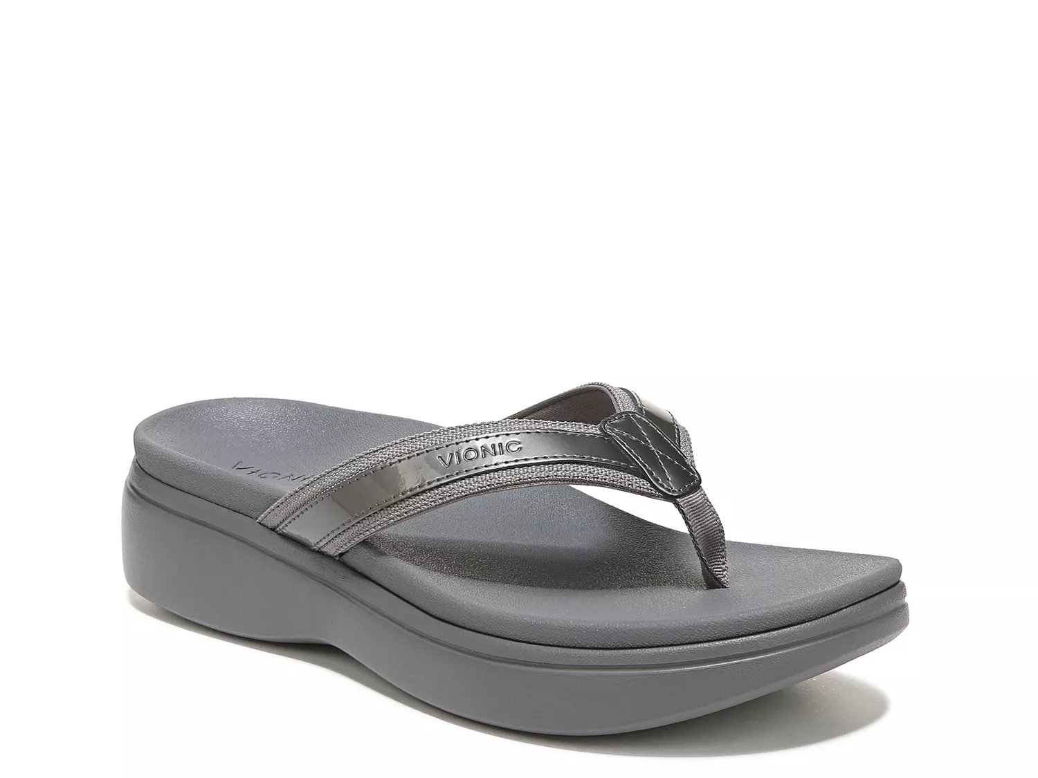 Vionic sandals store silver