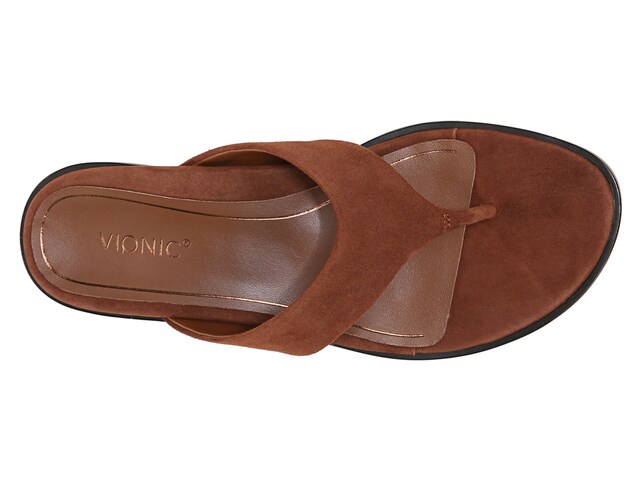 Vionic Women's Agave Medium/Wide Flip Flop Sandal