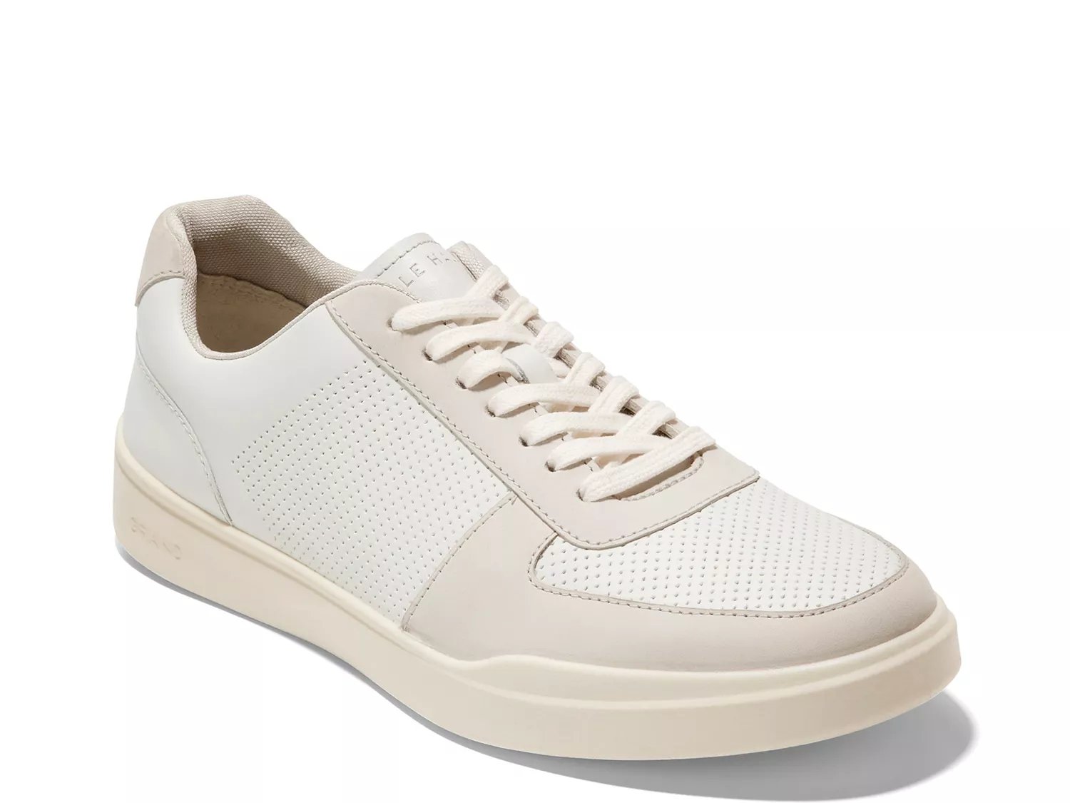 Cole Haan Men's Grand Crosscourt Modern Mid Sneaker - White | Size 9.5