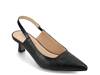 Paulina Pump Black Croc Print view