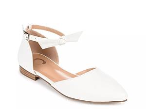 Dsw white sale flat shoes