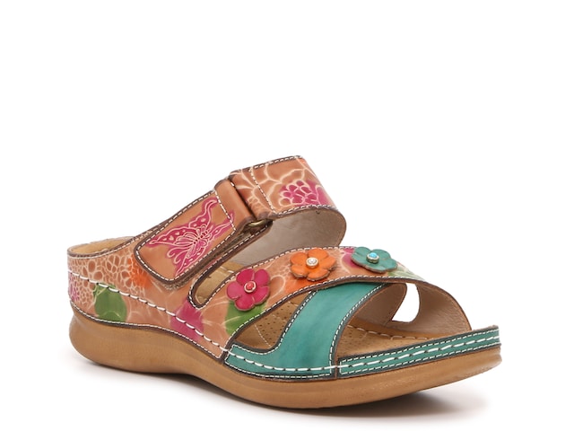 L'Artiste by Spring Step Goodys Wedge Sandal - Free Shipping | DSW