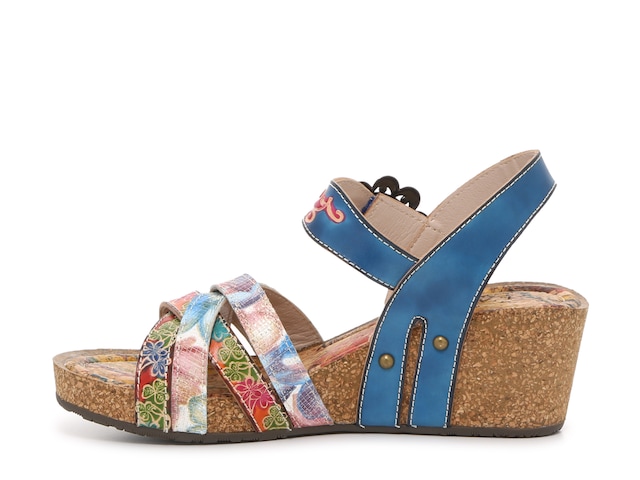 L'Artiste by Spring Step Audrie Wedge Sandal - Free Shipping | DSW