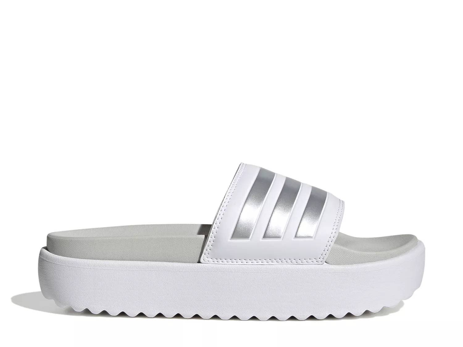 adidas Adilette Platform Slide Sandal - Women's - Free Shipping | DSW