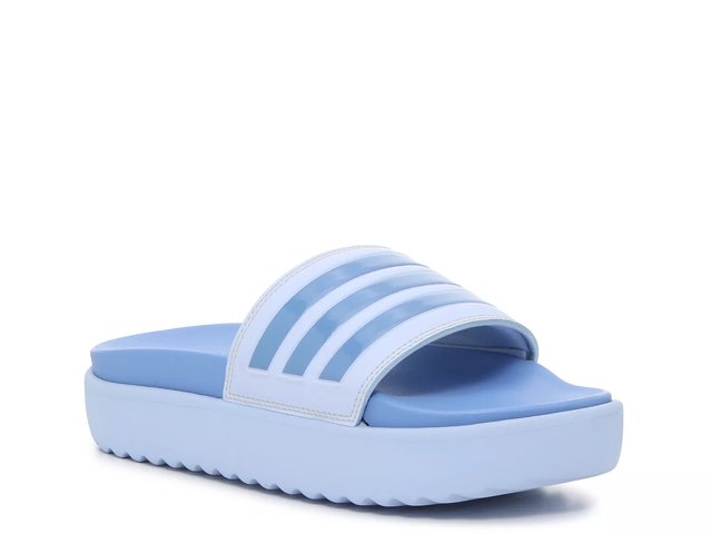 Adidas adilette platform slides sales