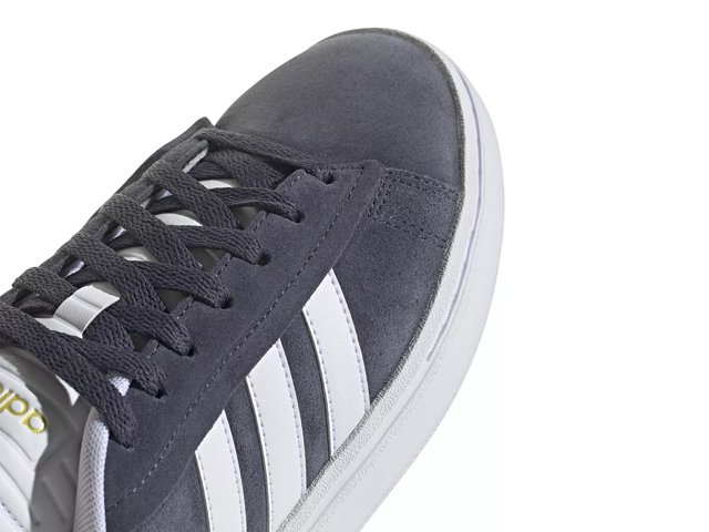 Blue Adidas Womens Grand Court Alpha Sneaker, Color Pop