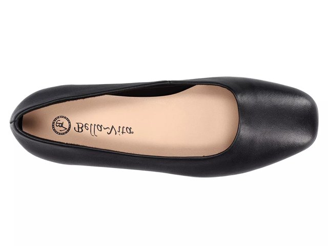 Plain black flats hot sale