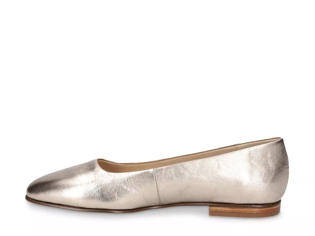Leather high cut ballerina pumps new arrivals