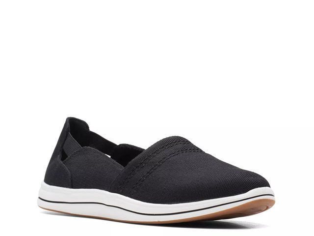 Clarks Breeze Step II Women s Slip On Black Size 11