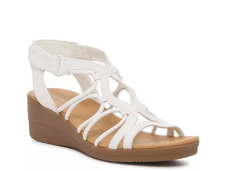 SOFFT VAYA, ADJUSTABLE LEATHER WEDGE SANDAL