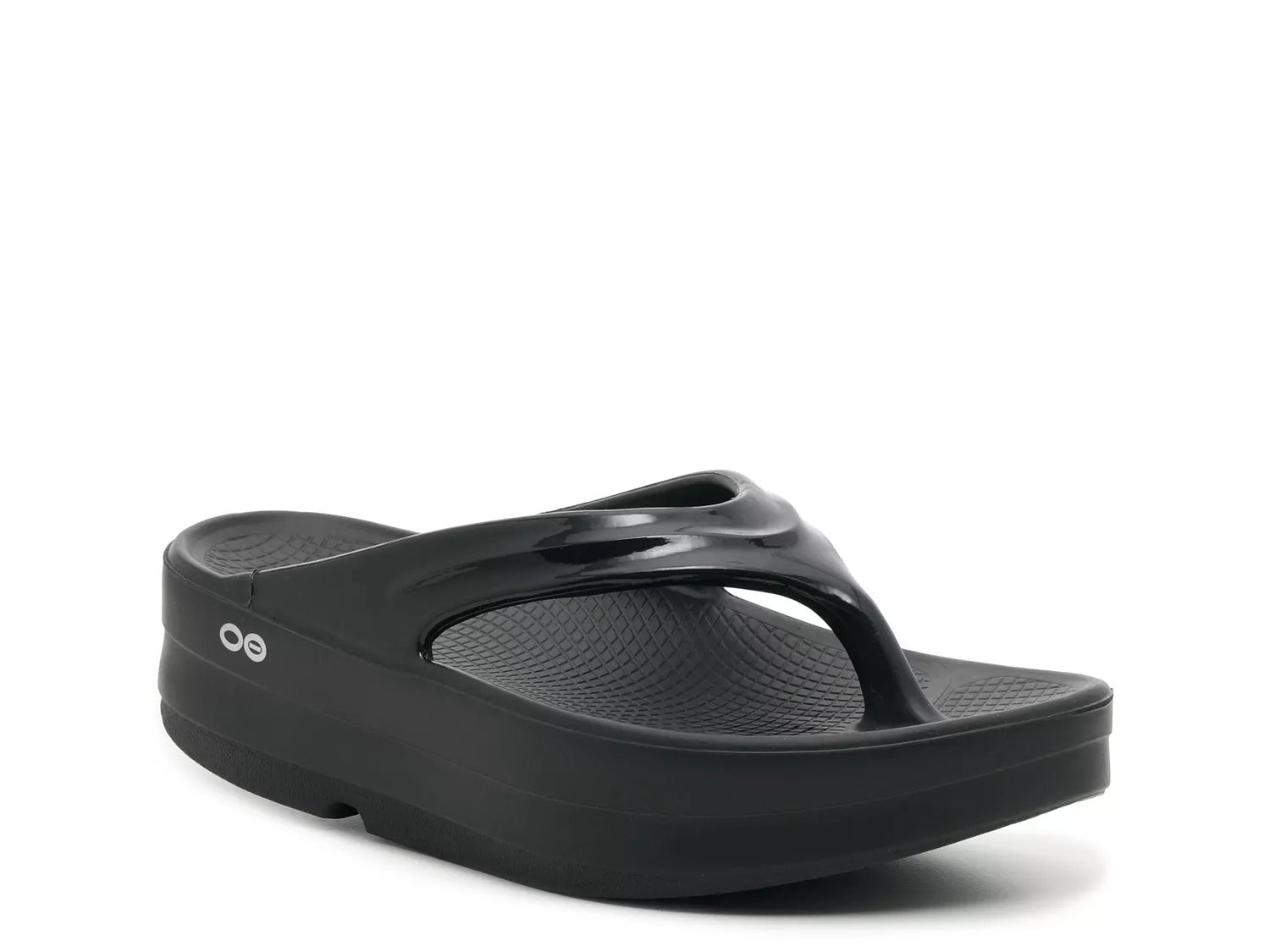 OOFOS Oomega Platform Flip Flop - Women's - Free Shipping | DSW