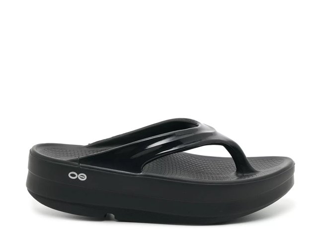 Women's OOmega OOlala Sandal - Black 5 / Black