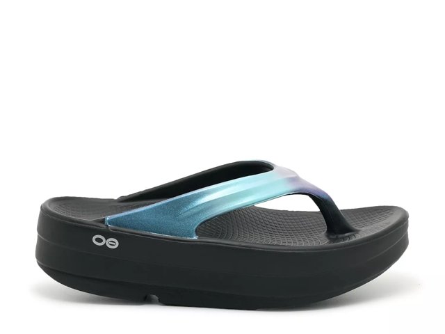 OOFOS Oomega Platform Flip Flop - Free Shipping