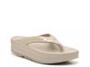 OOFOS Oomega Platform Flip Flop - Free Shipping | DSW