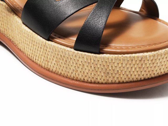 Darby vachetta leather flatform espadrille sandals hot sale