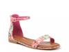 Nymie Sandal Rose Pink/Green/Multicolor Floral Print view