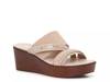 Beige on sale wedges dsw